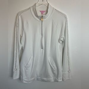 Lilly Pulitzer skipper popover half zip